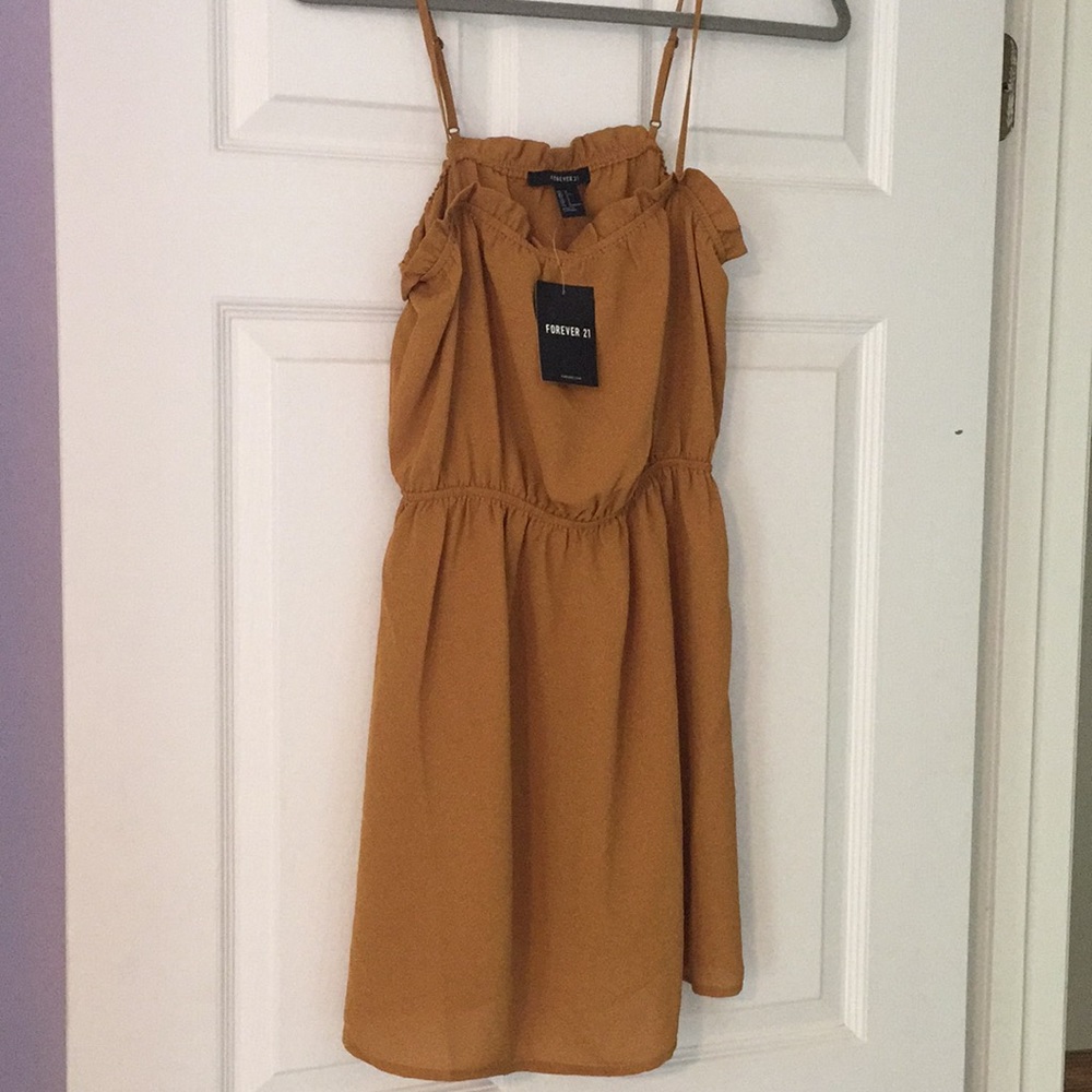 Gold dress